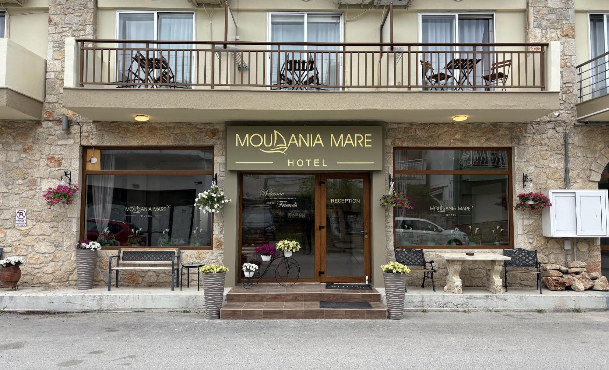 Moudania Mare Hotel ネア・ムダニア エクステリア 写真